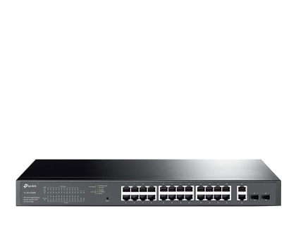 Switche TP-Link 28p TL-SG1428PE (24x10/100/1000Mbit PoE+, 2x1000Mbit, 2xSFP)